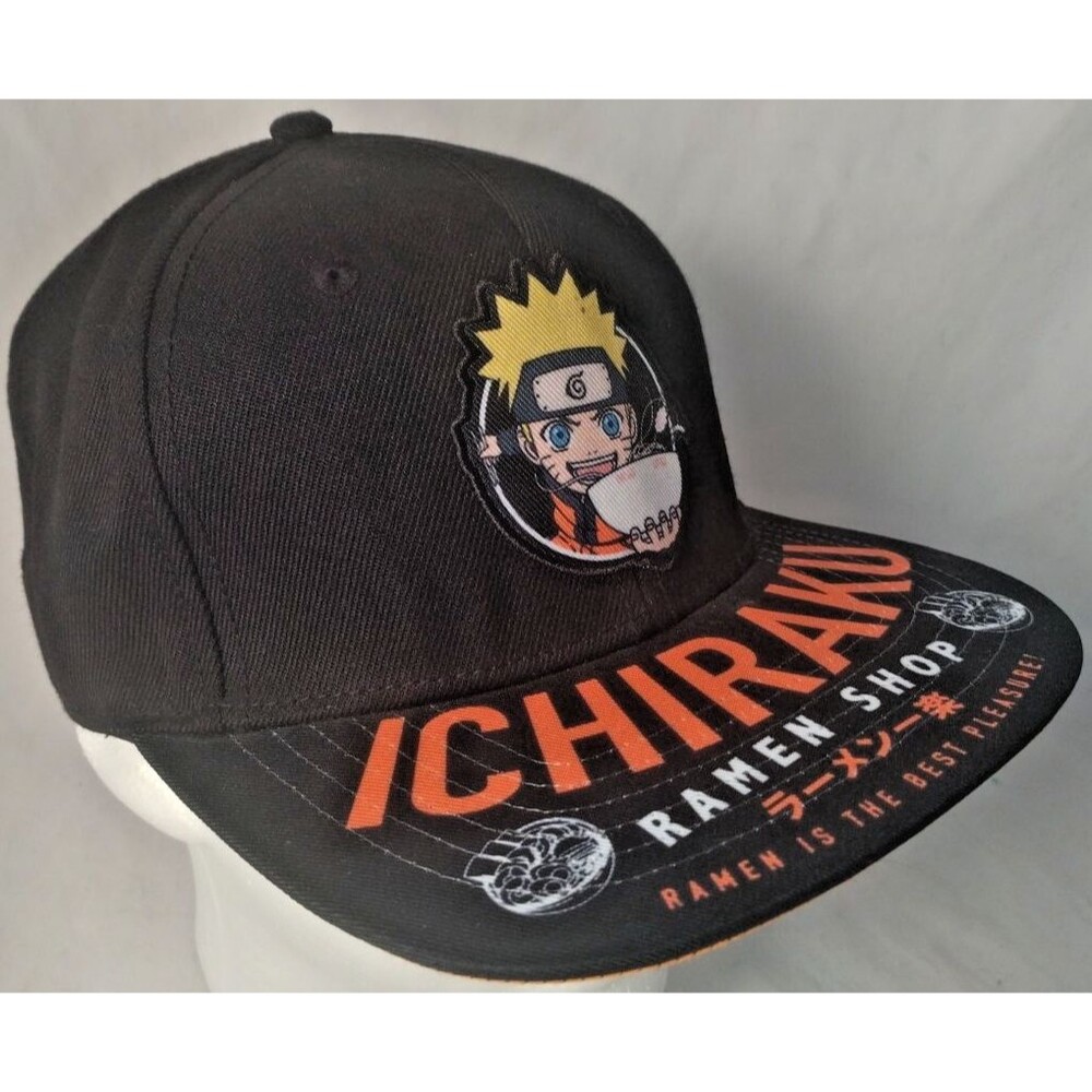Naruto Ichiraku Ramen Shop Adjustable Snapback Hat/Cap-NEW!